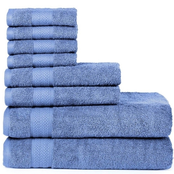 VDS Towels Sets 100% Cotton 500GSM Highly Absorbent Quick Dry - Picture 2 of 4